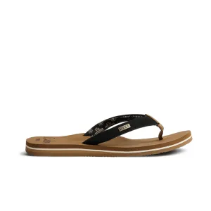 Reef Women's Cushion Sands - Black/Tan
