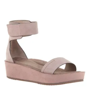 RENZI in PECAN Wedge Sandals