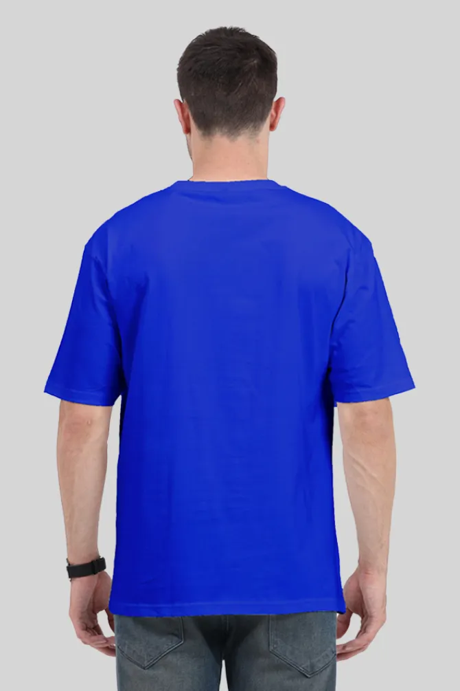 Royal Blue Oversized T-shirt for men