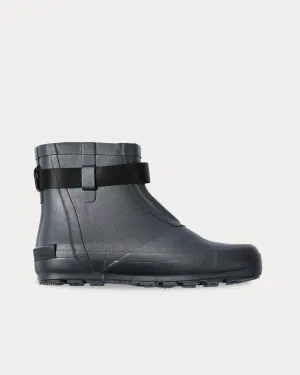 Rubber Charcoal Rain Boots