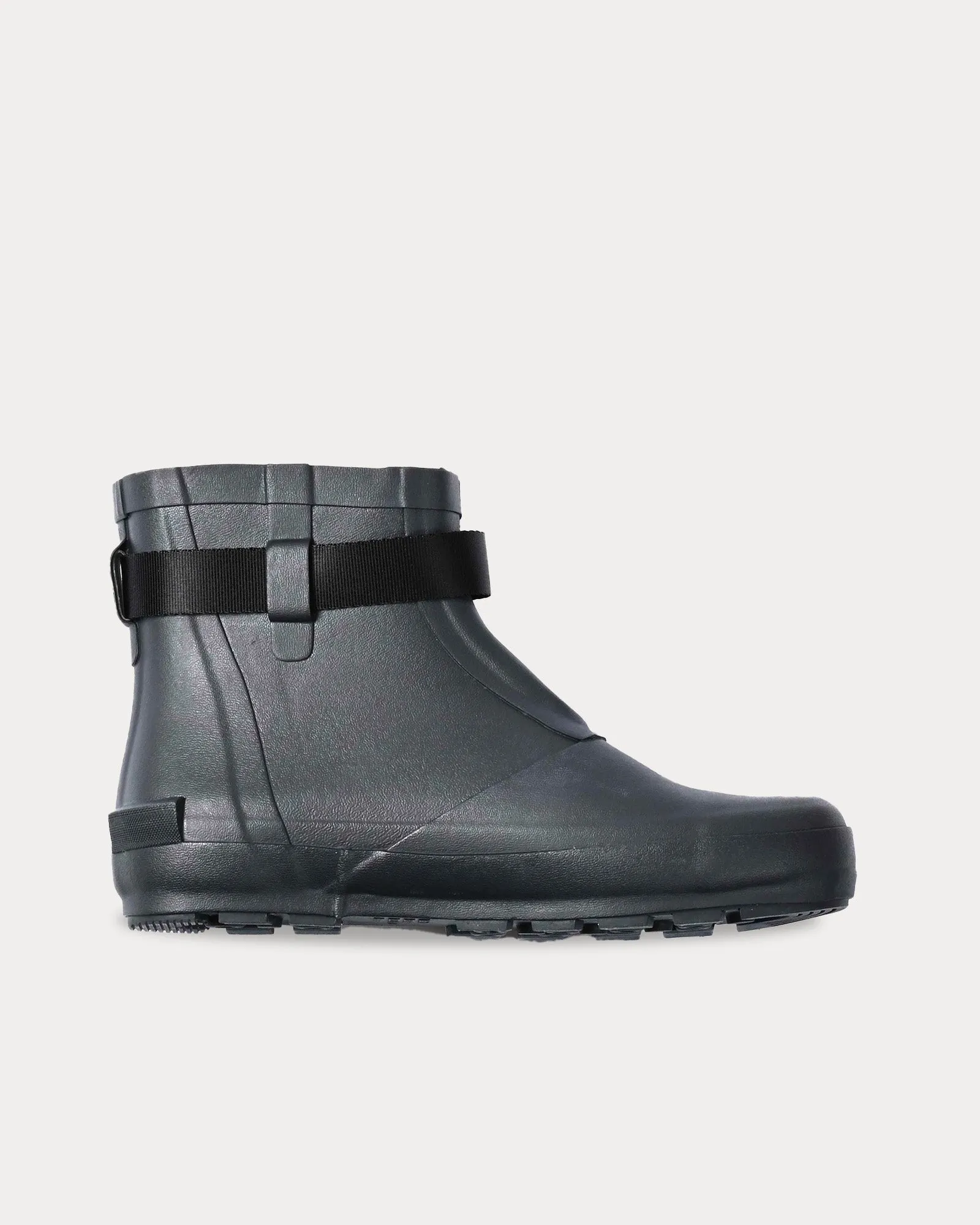 Rubber Charcoal Rain Boots
