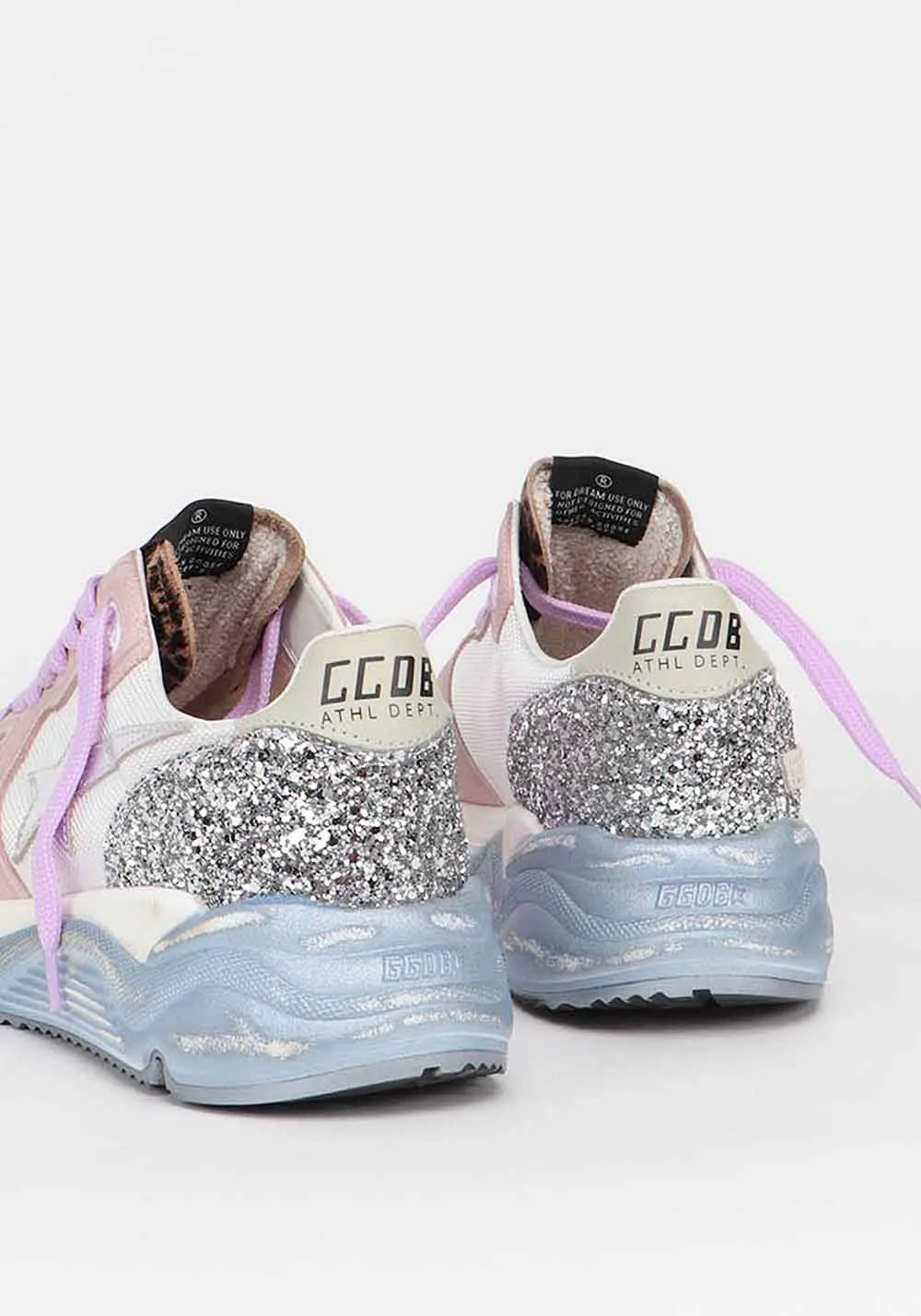 Running Sole White/Pink/Silver