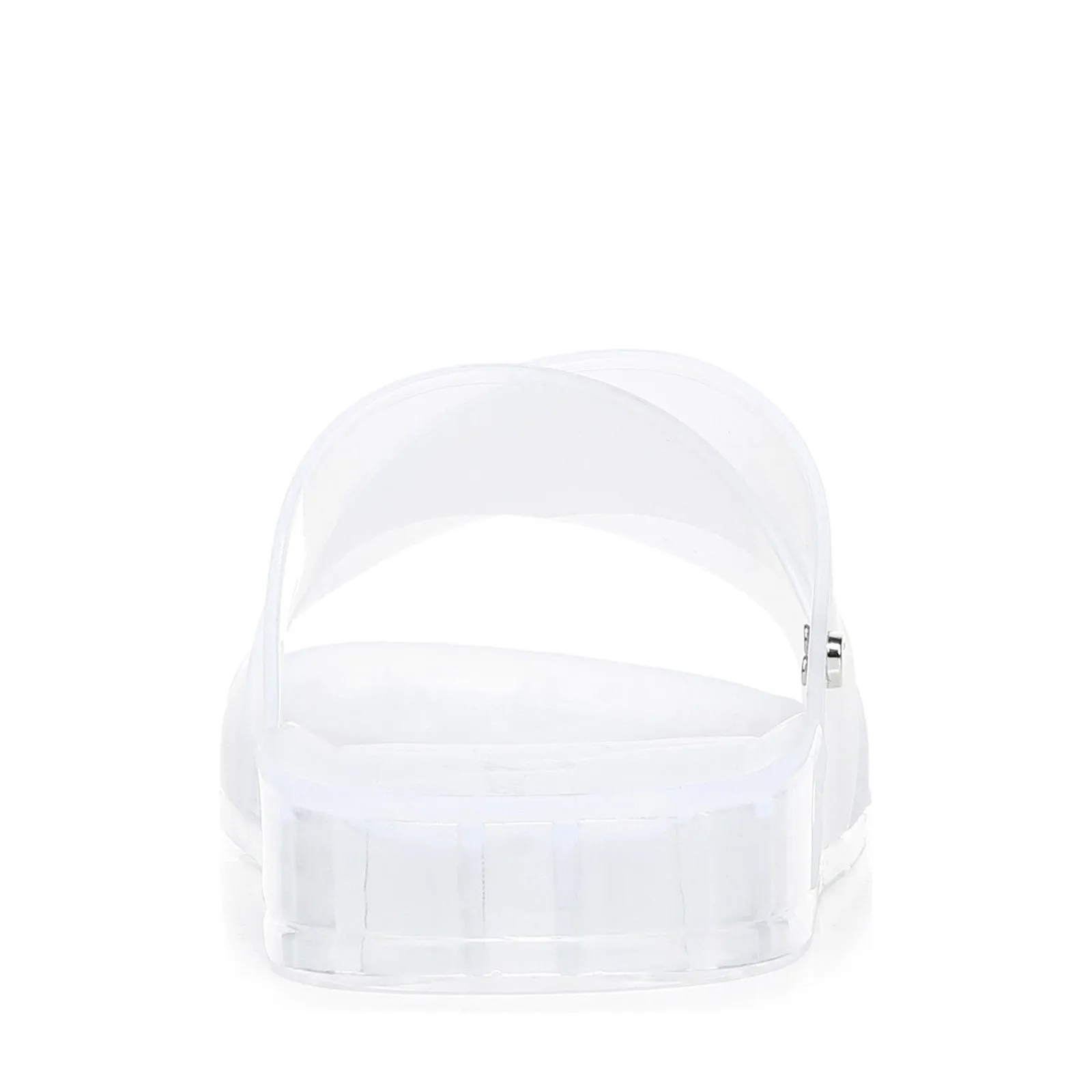 Sam Edelman Jelly Jaylee Colorblock Translucent Slip On Slide Sandals White