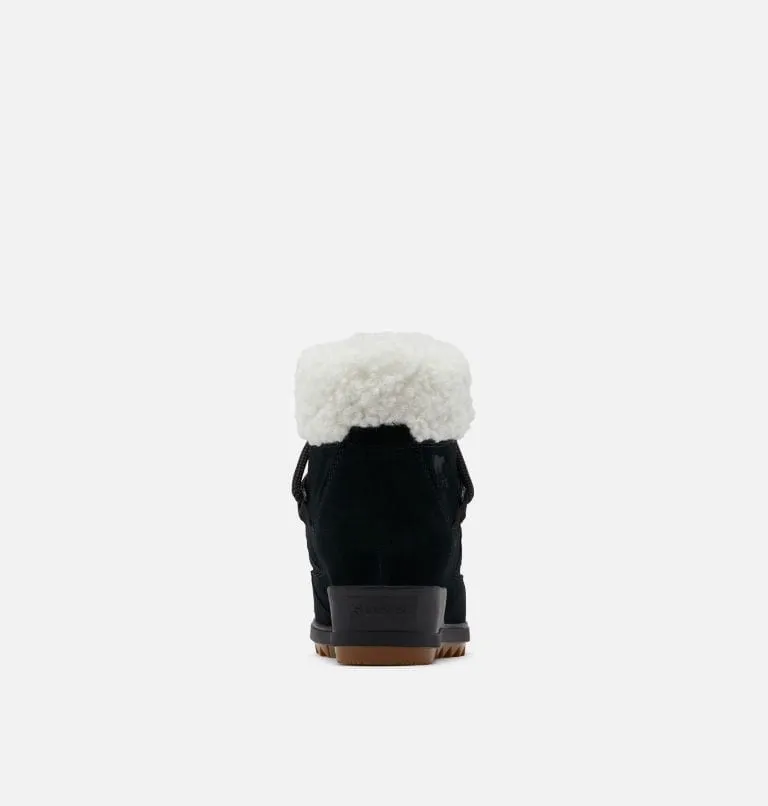 Sorel Women's Evie Cozy Lace Boots- Black Jet