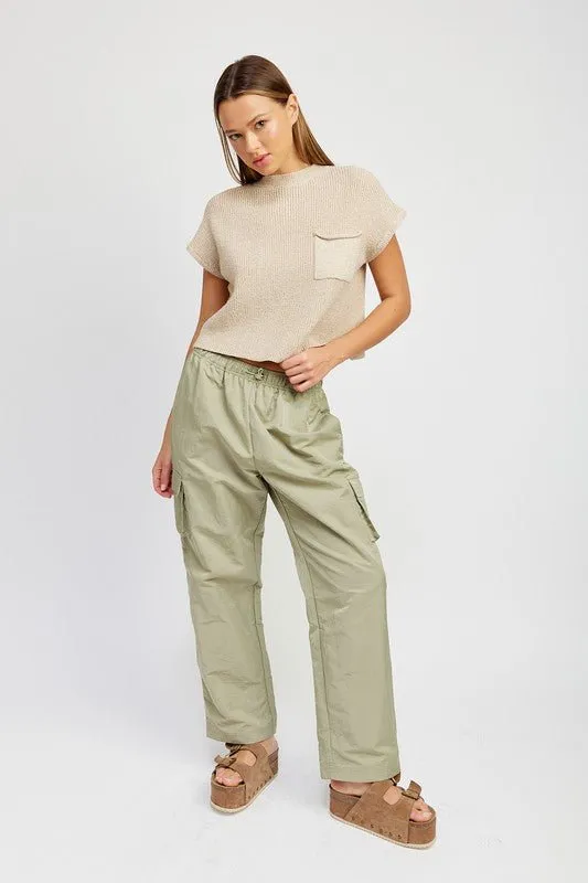 Straight Leg Cargo Pants
