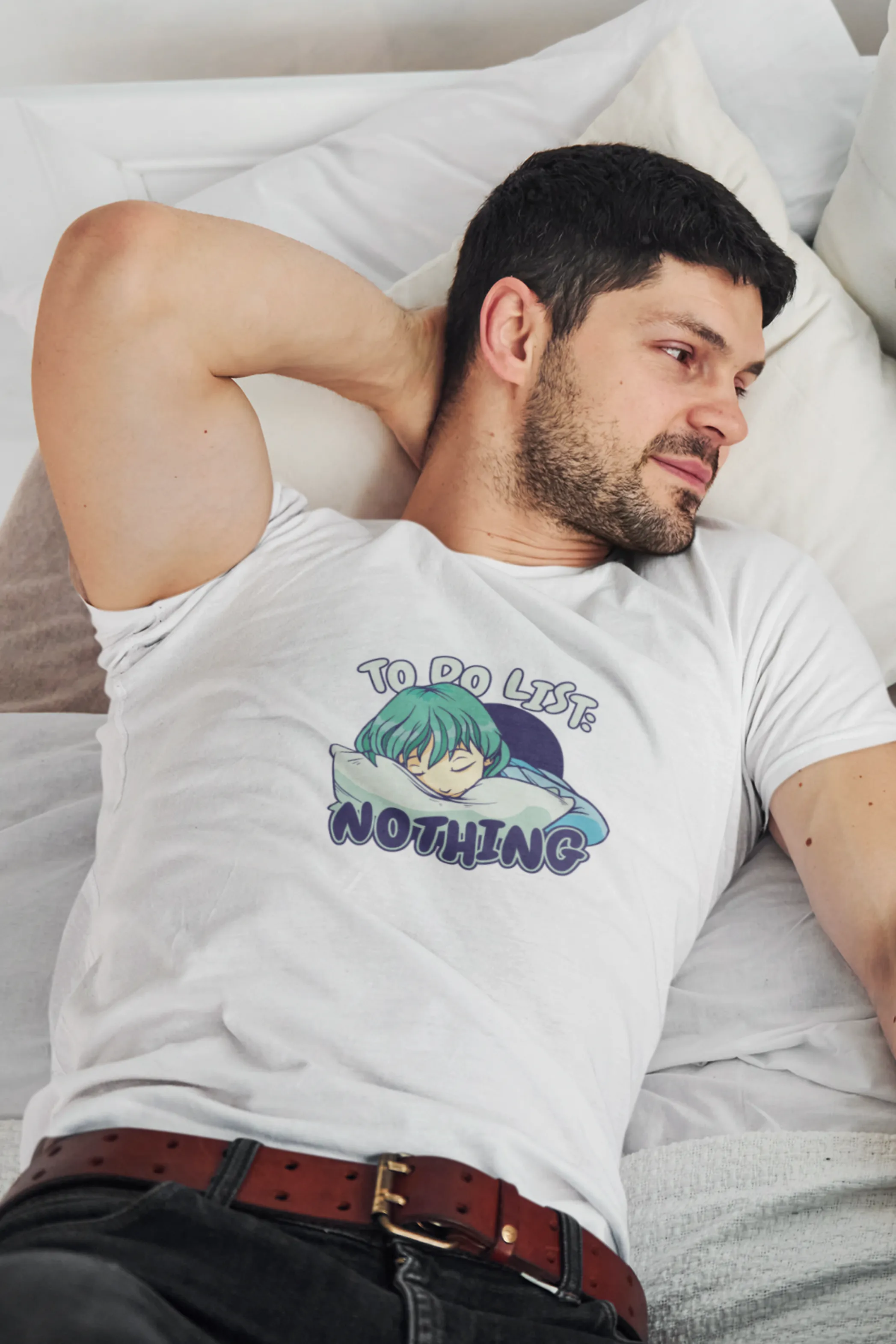 To Do List Nothing Printed T-shirt for men