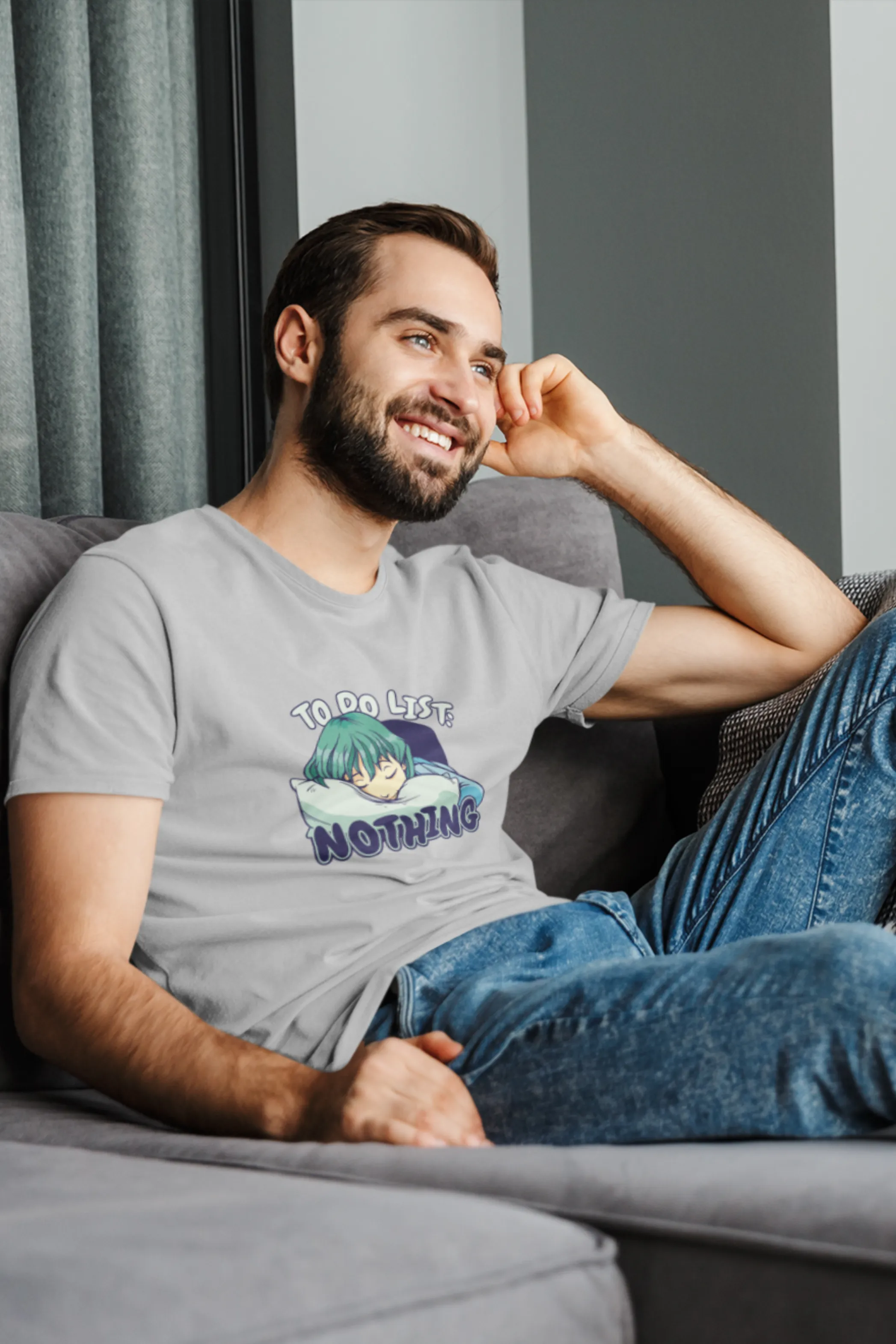 To Do List Nothing Printed T-shirt for men