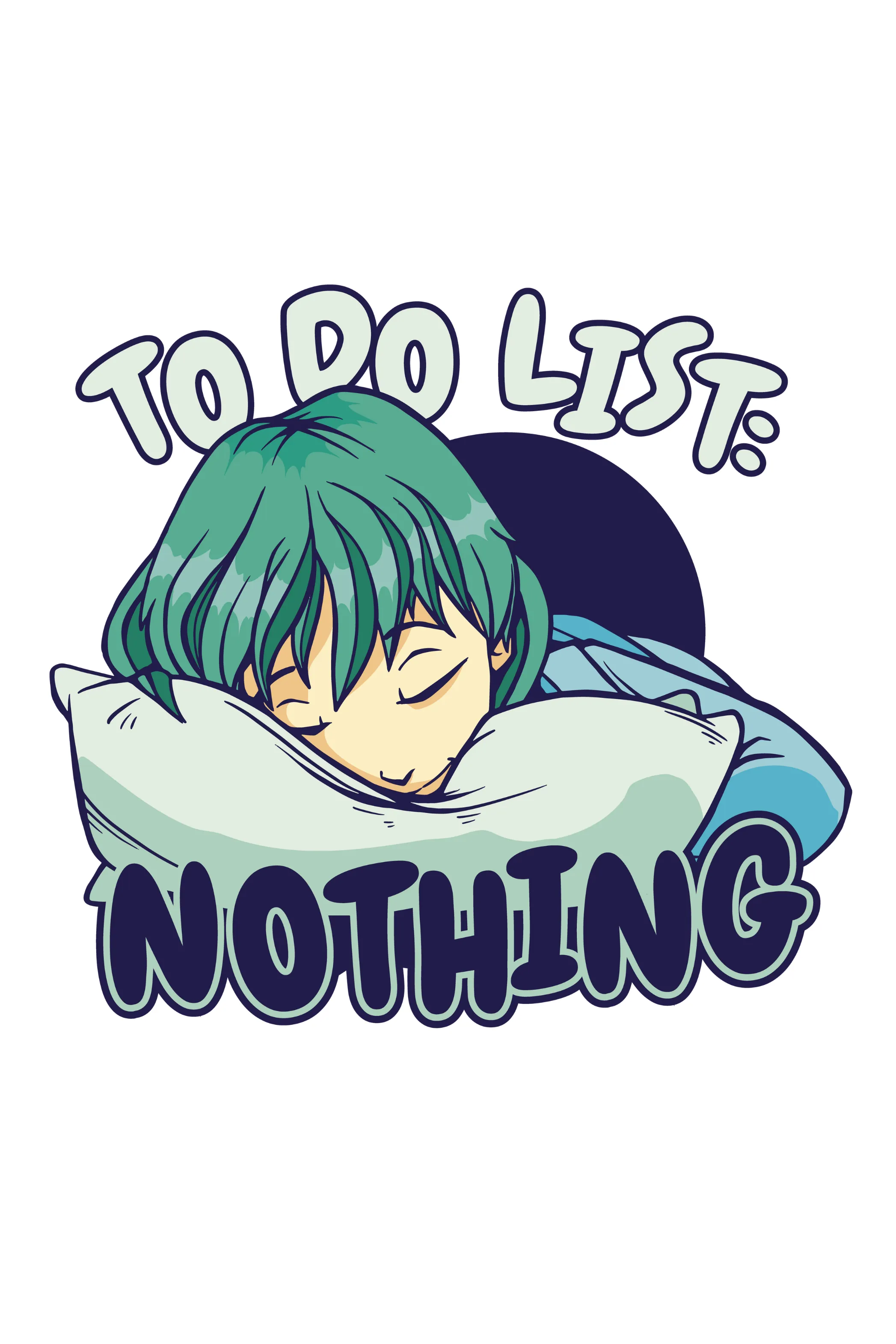 To Do List Nothing Printed T-shirt for men