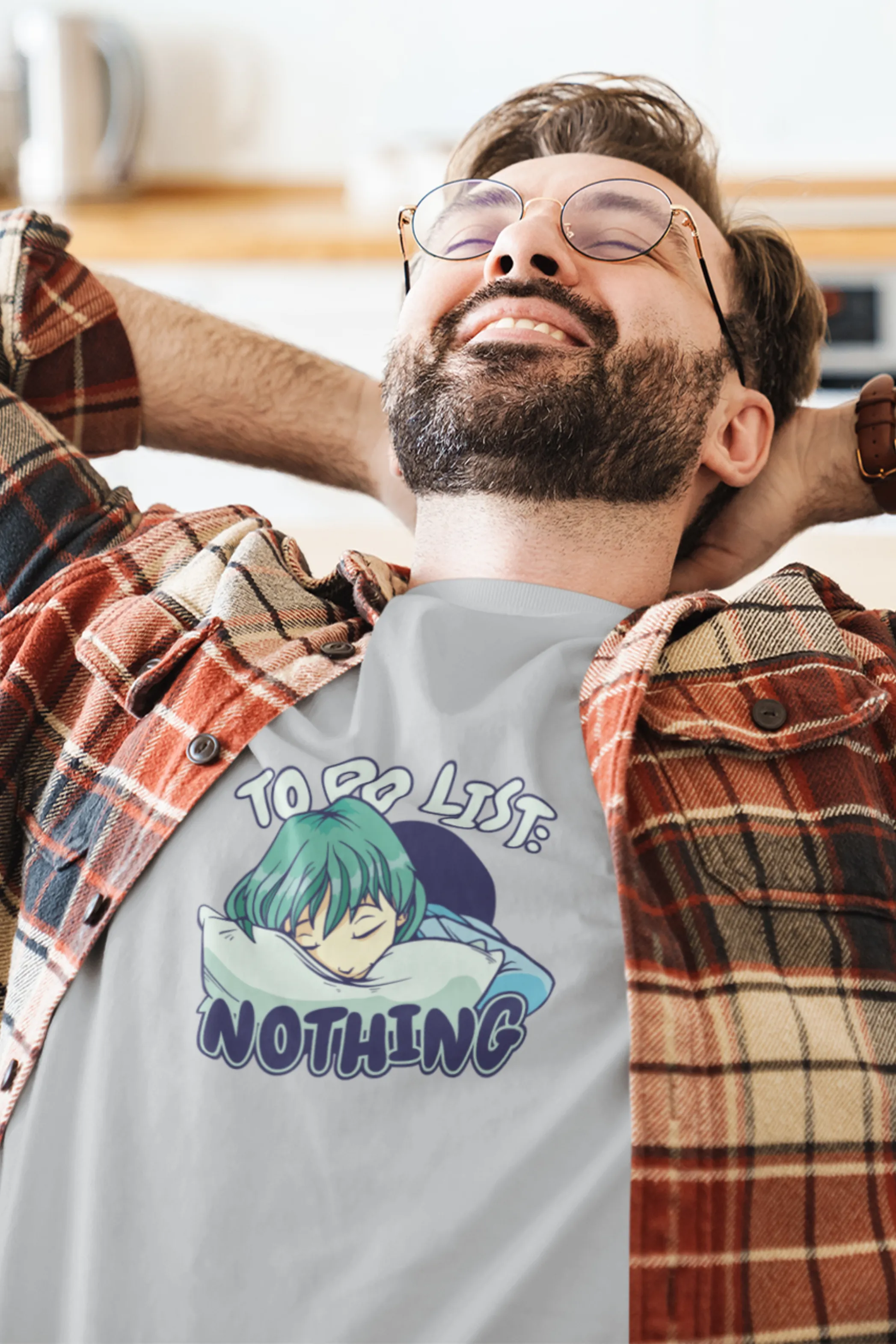To Do List Nothing Printed T-shirt for men
