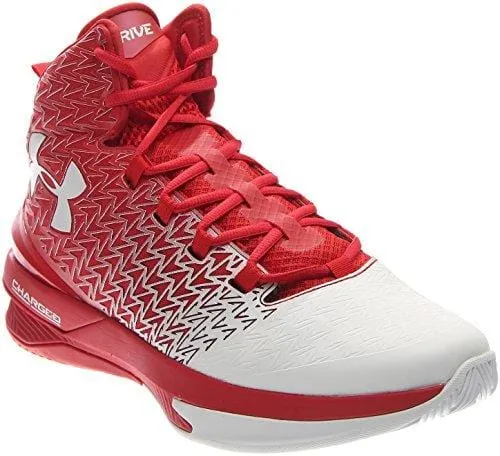 Under Armour ClutchFit Drive 3 Men's Basketball Shoe 1269274 600 (11.5) Red/White