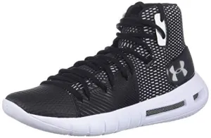 Under Armour Women's Drive 5 Basketball Shoe Black (001)/White 9
