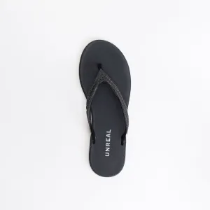 Unreal Women Diamante Jelly Flip Flop _ 147436