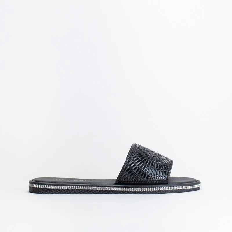 Unreal Women Jelly Mule With Diamante _ 150543