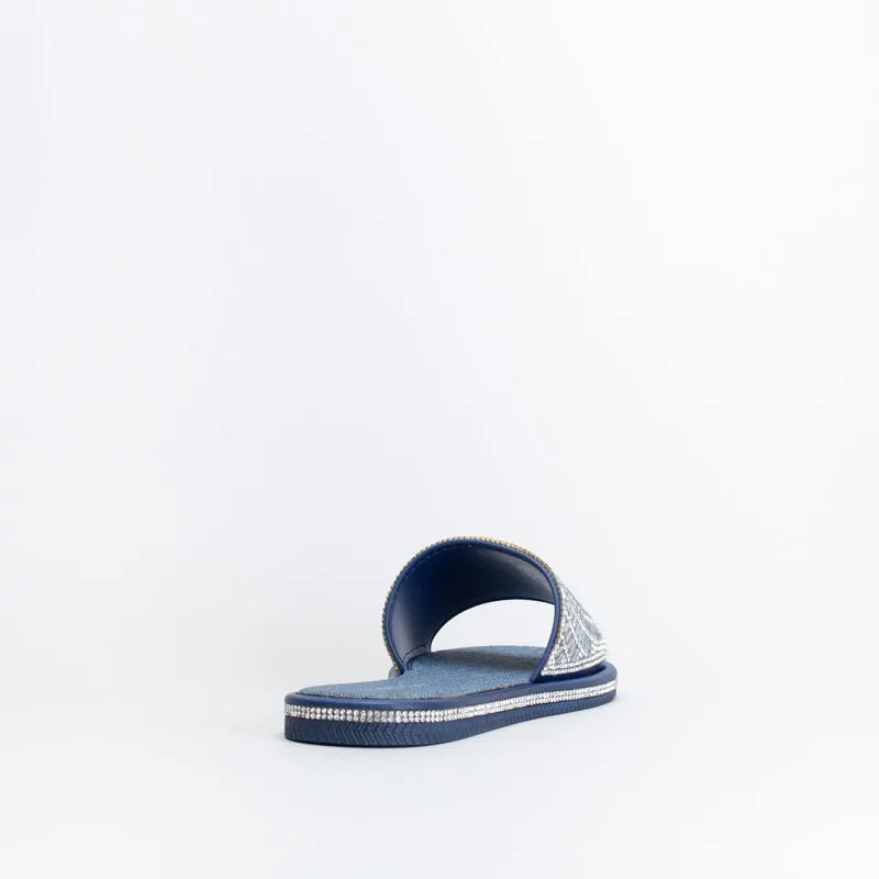 Unreal Women Jelly Mule With Diamante _ 150543