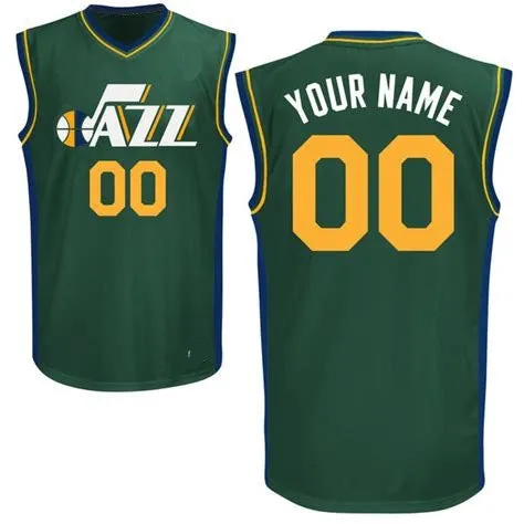 Utah Jazz Customizable Pro Style Basketball Jersey