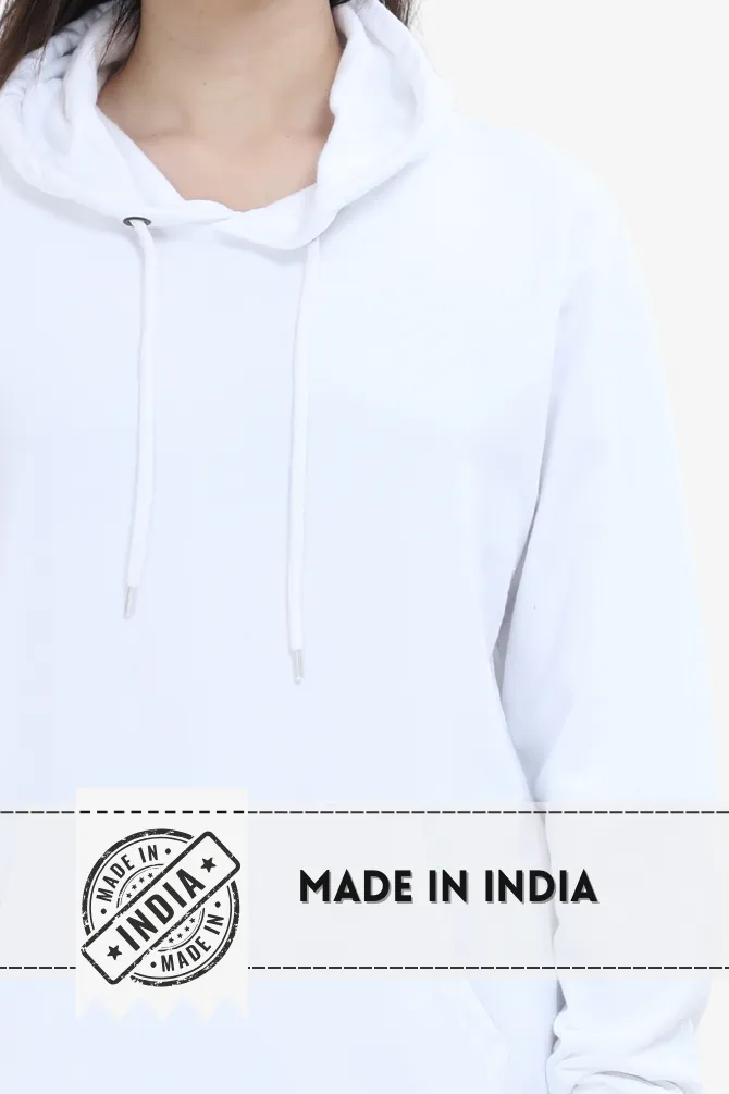White Hoodie for women