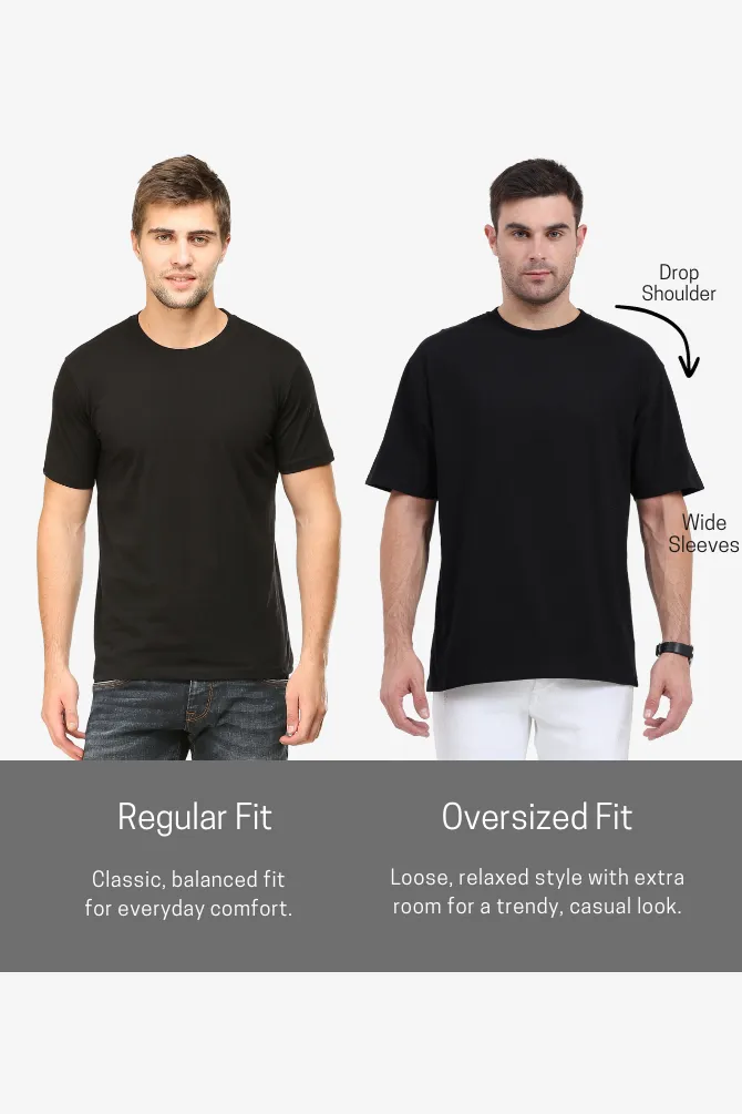 White Lightweight Oversized T-shirt for men