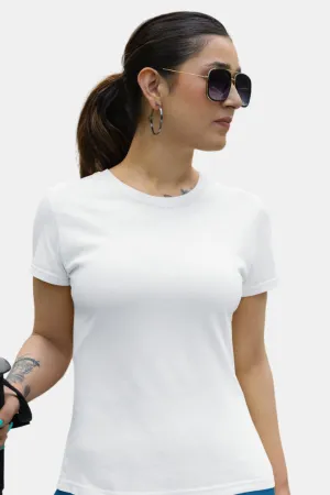 White T-shirt for women