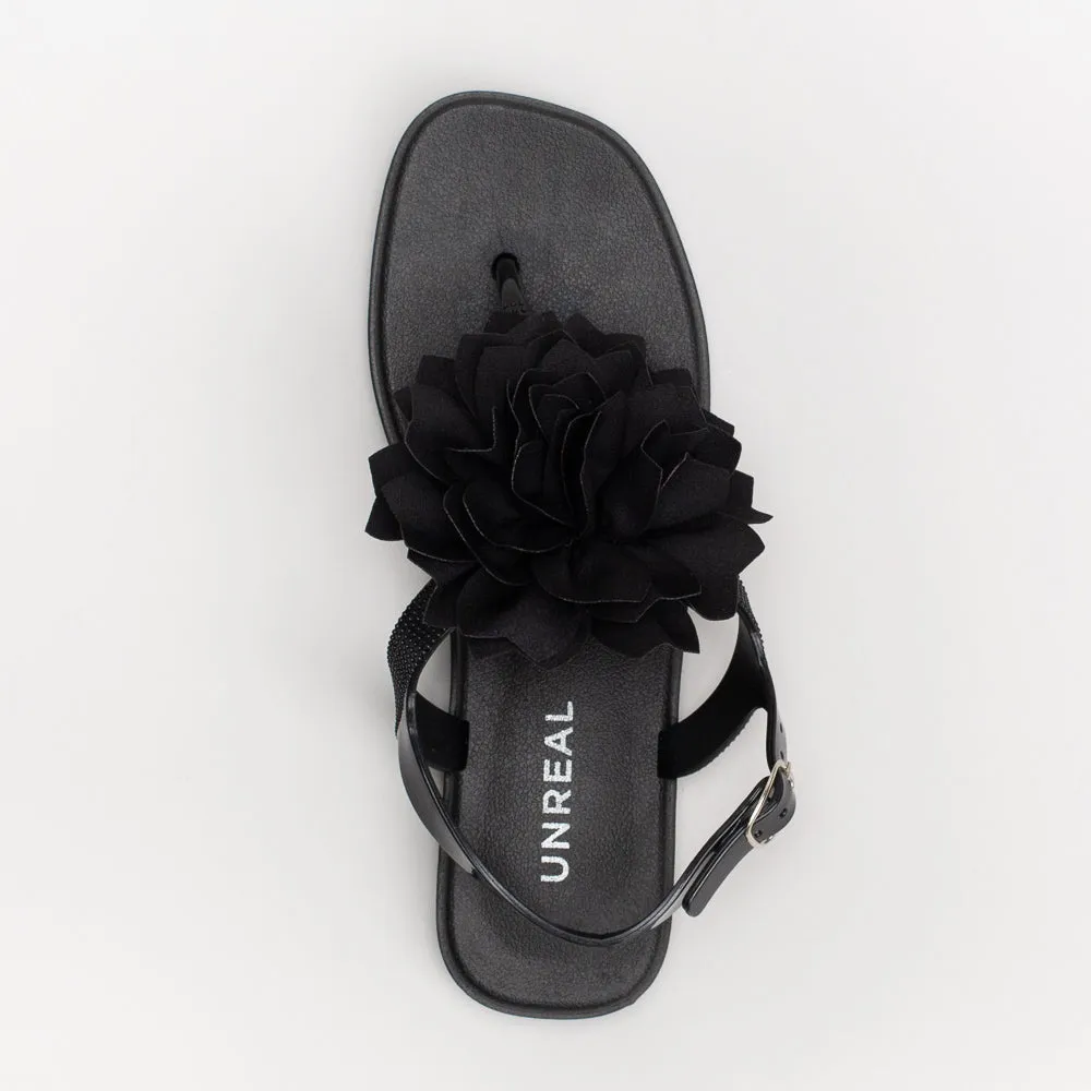 Women's Unreal Flower Jelly Sandal _ 156321