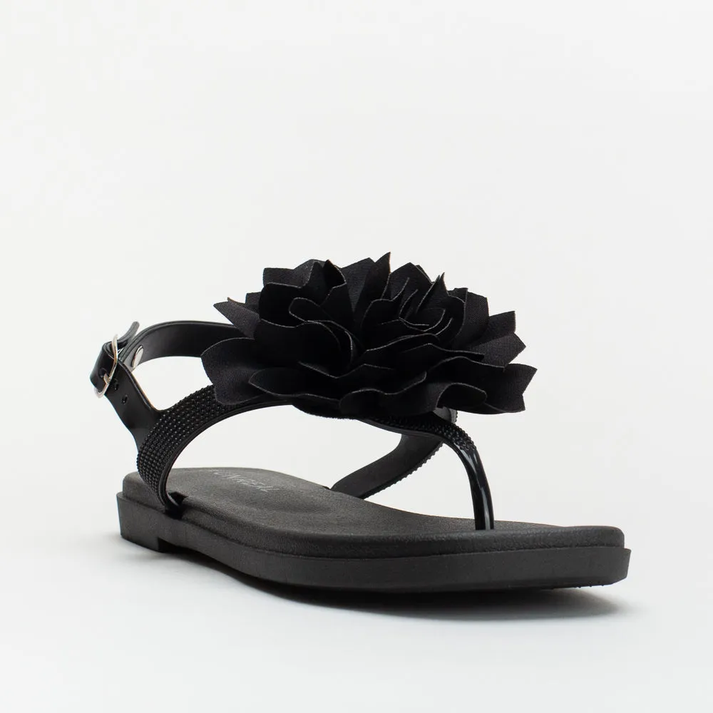 Women's Unreal Flower Jelly Sandal _ 156321