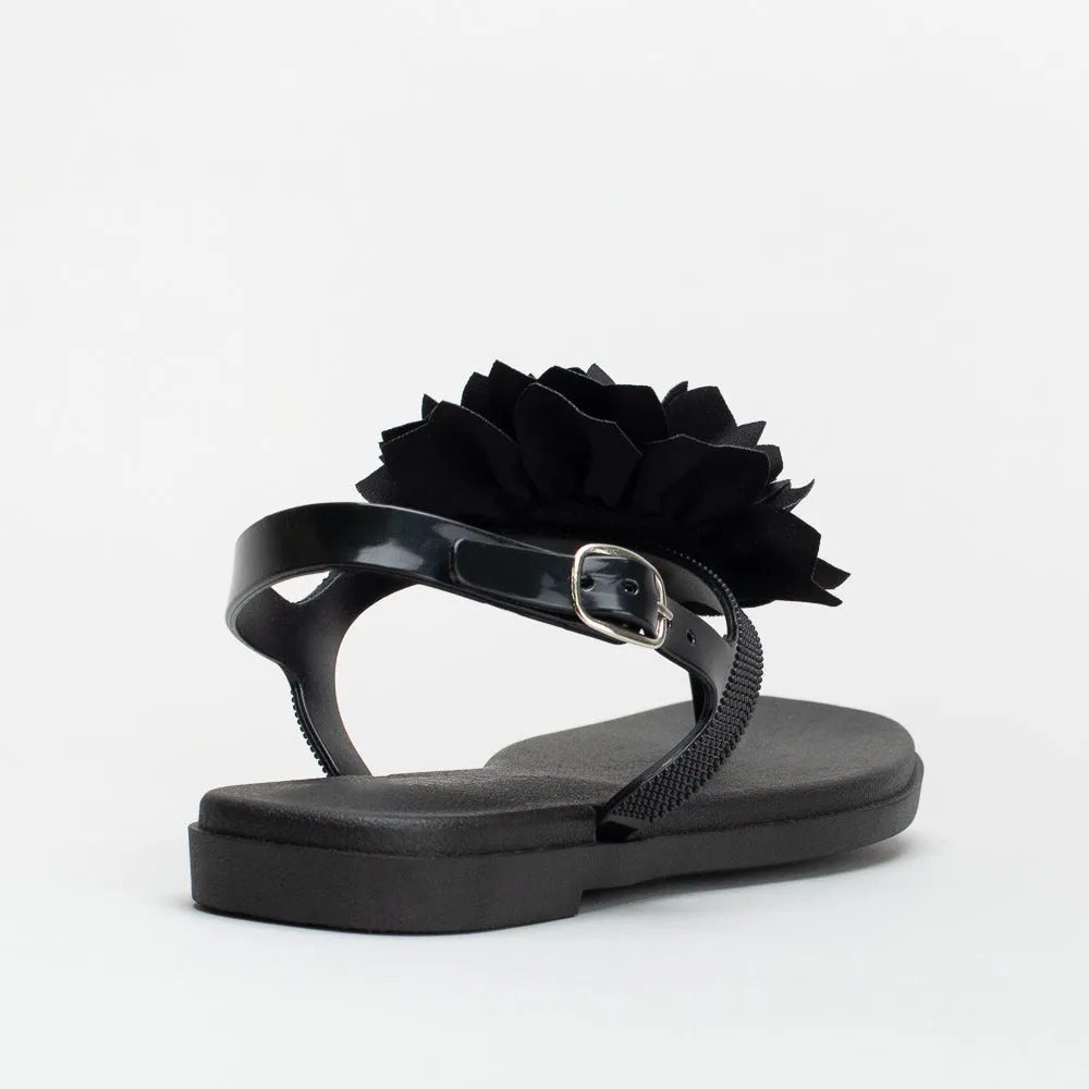 Women's Unreal Flower Jelly Sandal _ 156321
