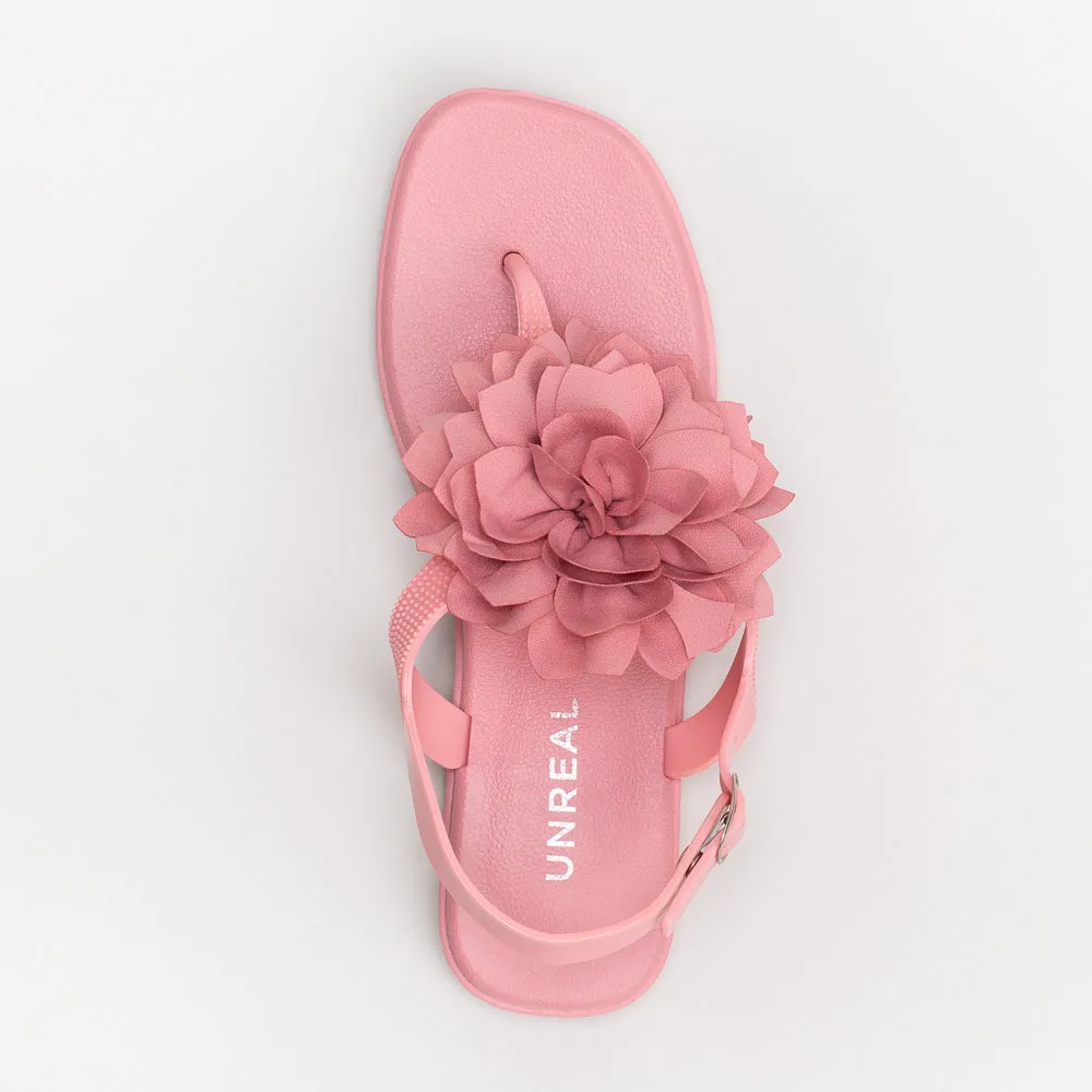 Women's Unreal Flower Jelly Sandal _ 156321