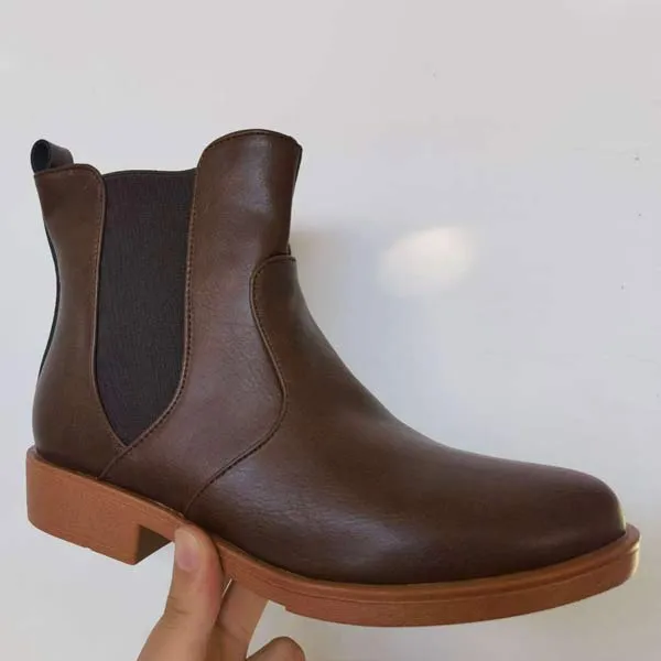 Women'S Vintage Flat Chelsea Boots 68244894C