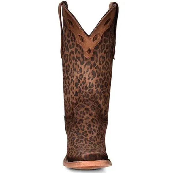 Women'S Vintage Leopard Rider Boots 97225077C