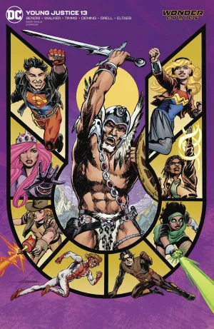 YOUNG JUSTICE VOL 3 #13 MIKE GRELL VAR ED