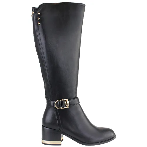 Zanni  Knee Boots - Adabiya - Black